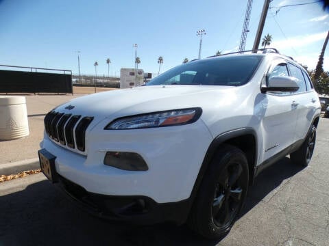 2017 Jeep Cherokee for sale at J & E Auto Sales in Phoenix AZ