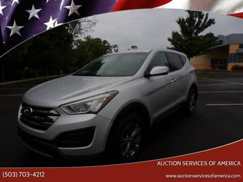 2013 Hyundai Santa Fe Sport for sale at Auction Services of America in Milwaukie OR