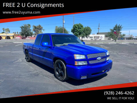 2004 Chevrolet Silverado 1500 for sale at FREE 2 U Consignments in Yuma AZ