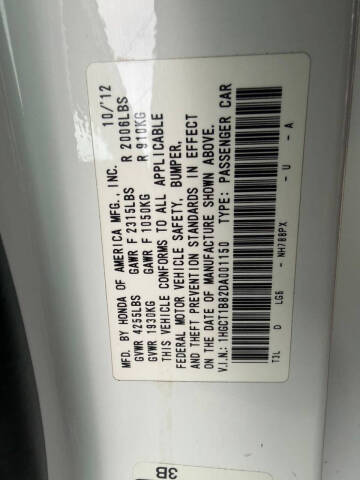 2013 Honda Accord EX-L