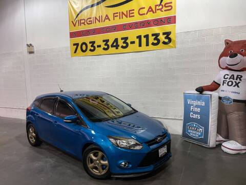 2012 Ford Focus for sale at Virginia Fine Cars in Chantilly VA