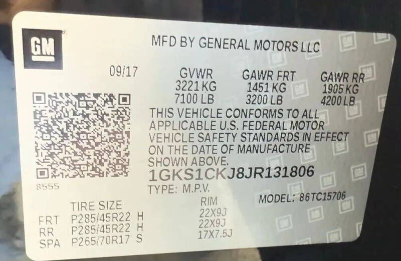 2018 GMC Yukon Denali