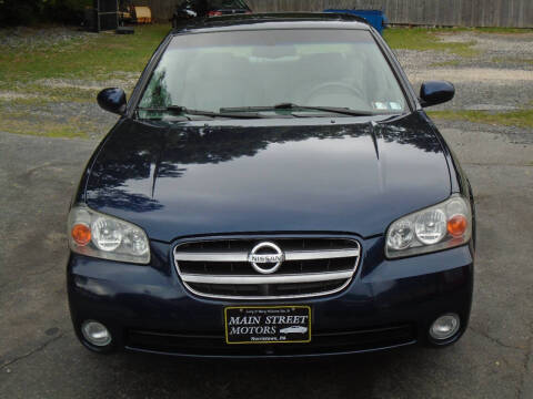 2002 Nissan Maxima GLE