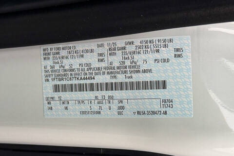 2026 Ford Transit 250