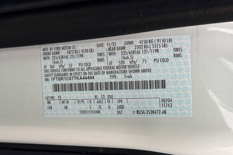 2026 Ford Transit 250