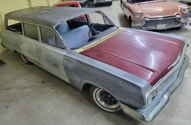 1963 Chevrolet Bel Air for sale at Custom Rods and Muscle in Celina OH