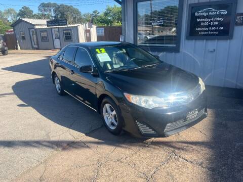2012 Toyota Camry for sale at Rutledge Auto Group in Palestine TX