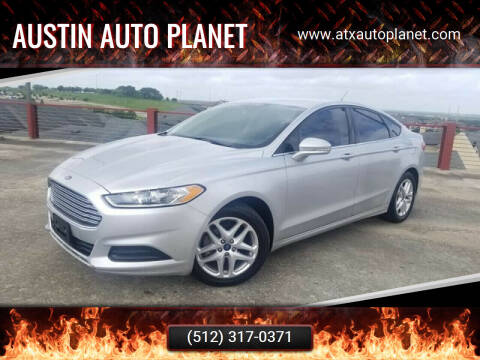 2015 Ford Fusion for sale at Austin Auto Planet LLC in Austin TX