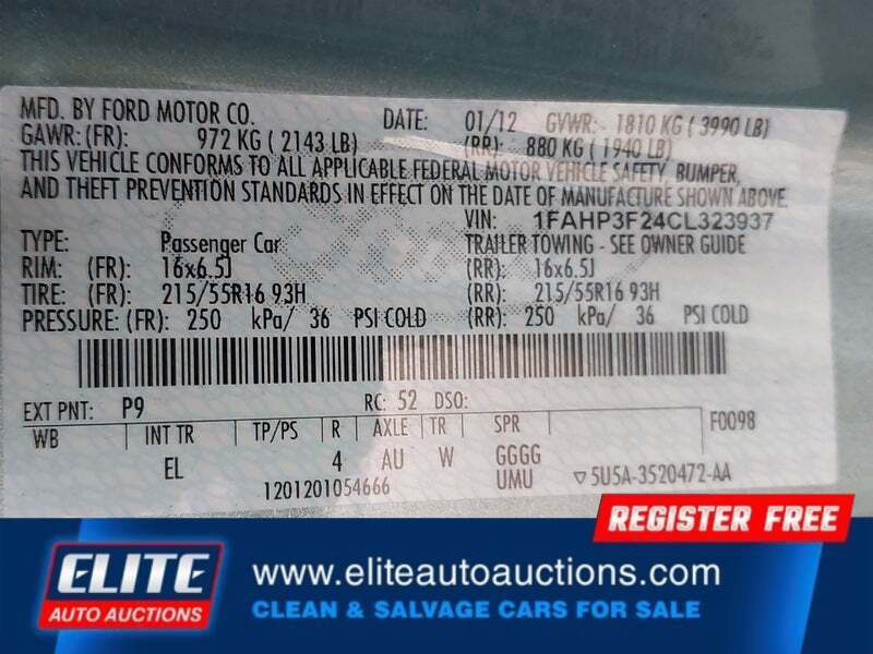 2012 Ford Focus SE