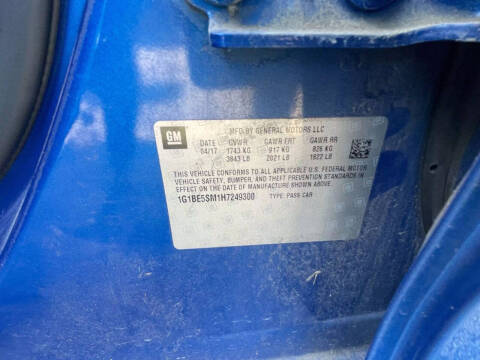 2017 Chevrolet Cruze LT Auto