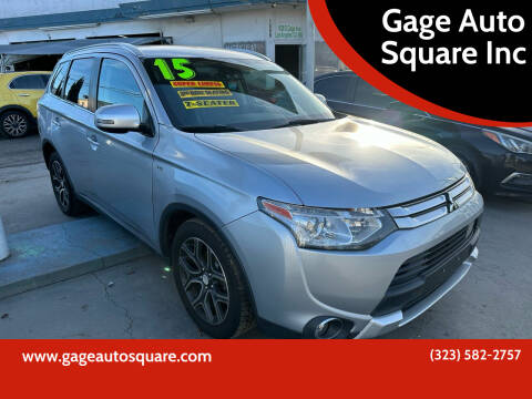 2015 Mitsubishi Outlander for sale at Gage Auto Square Inc in Los Angeles CA