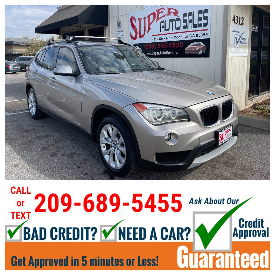 2014 BMW X1 for sale at Super Auto Sales Modesto in Modesto, CA