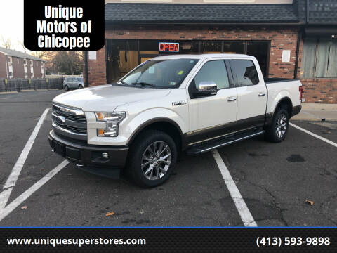 2017 Ford F-150 for sale at Unique Motors of Chicopee in Chicopee MA