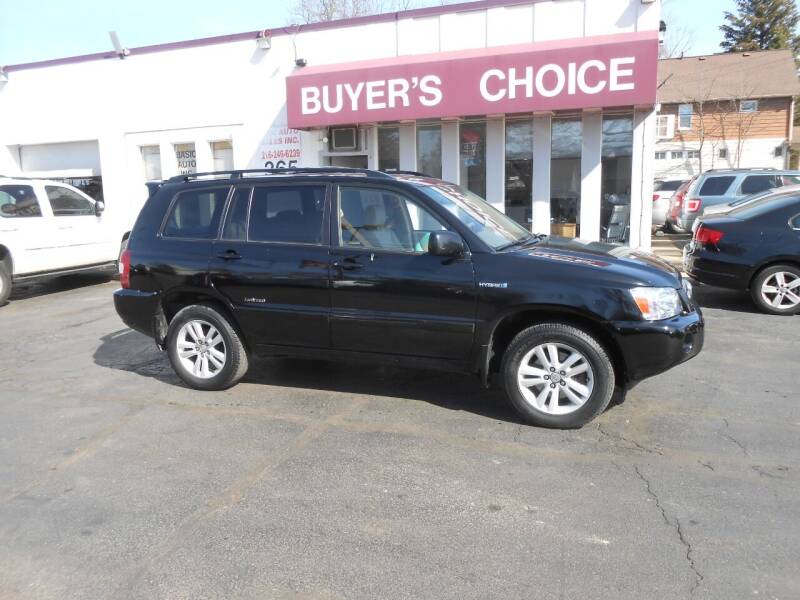 2007 Toyota Highlander Hybrid for sale at Buyers Choice Auto Sales in Bedford OH
