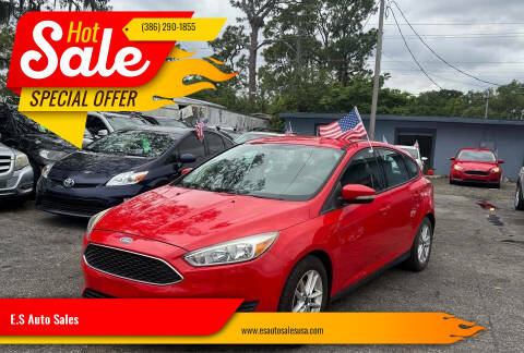2017 Ford Focus for sale at E.S Auto Sales in Port Orange FL