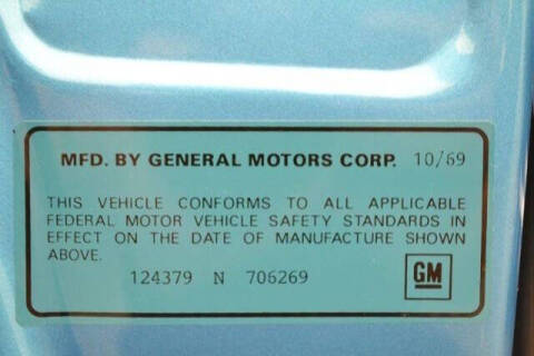 1969 Chevrolet Camaro