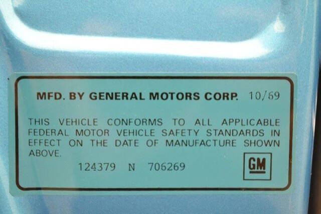 1969 Chevrolet Camaro