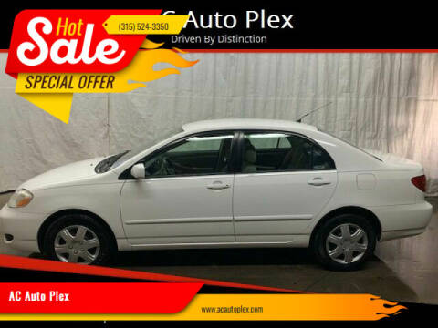 2006 Toyota Corolla for sale at AC Auto Plex in Ontario NY