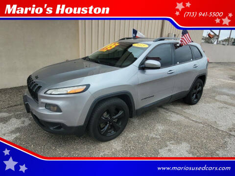 2015 Jeep Cherokee for sale at Mario's Houston in Houston TX