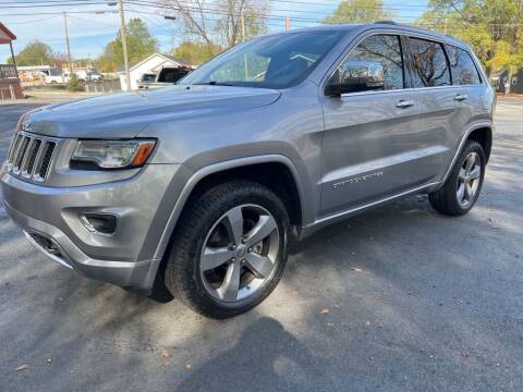 2014 Jeep Grand Cherokee for sale at Garrison Auto Sales in Gastonia NC