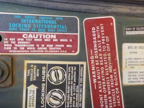 1971 International Harvester