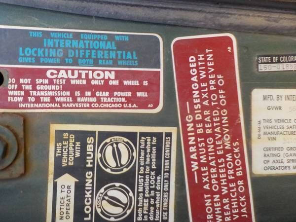 1971 International Harvester