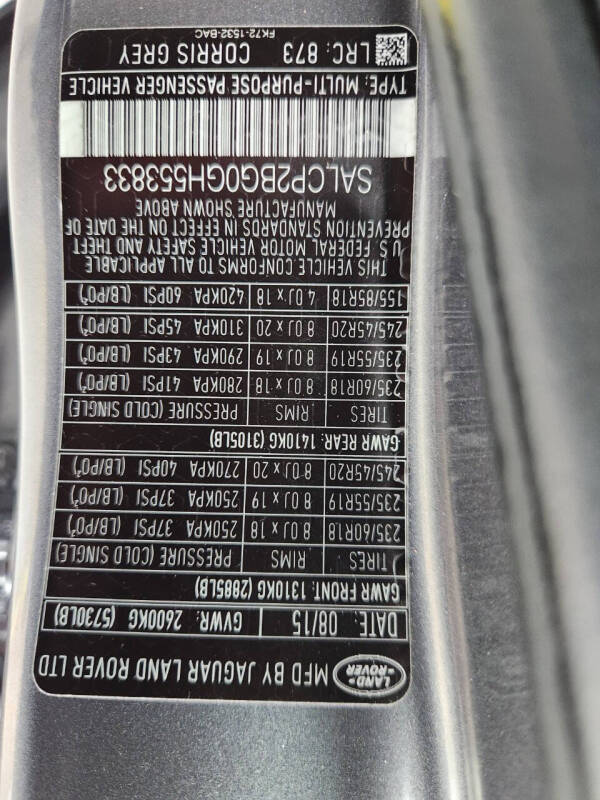 2016 Land Rover Discovery Sport SE