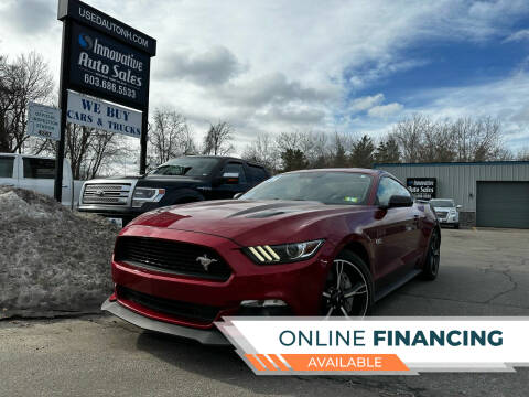2017 Ford Mustang for sale at Innovative Auto Sales in Hooksett NH