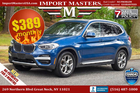 2021 BMW X3 for sale at Import Masters in Great Neck NY