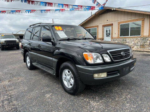 2000 Lexus LX 470 for sale at The Trading Post in San Marcos TX