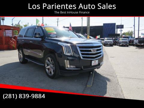 2018 Cadillac Escalade for sale at Los Parientes Auto Sales in Houston TX