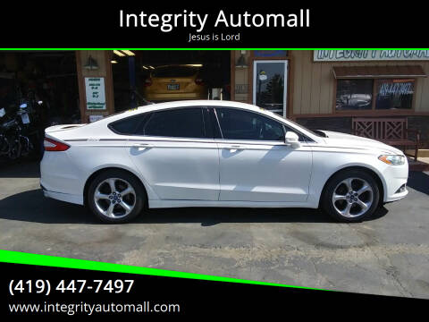 2013 Ford Fusion for sale at Integrity Automall in Tiffin OH