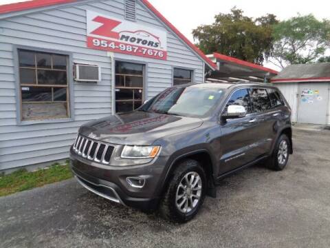 2016 Jeep Grand Cherokee for sale at Z Motors in North Lauderdale FL