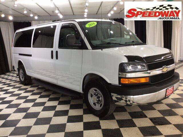 2016 Chevrolet Express Passenger for sale at SPEEDWAY AUTO MALL INC in Machesney Park IL