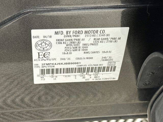 2018 Ford Edge SEL