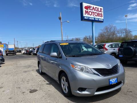 2011 Toyota Sienna for sale at Eagle Motors in Hamilton OH