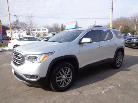 2017 GMC Acadia for sale at North American Credit Inc. in Waukegan IL