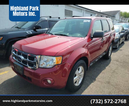 2011 Ford Escape for sale at Highland Park Motors Inc. in Highland Park NJ