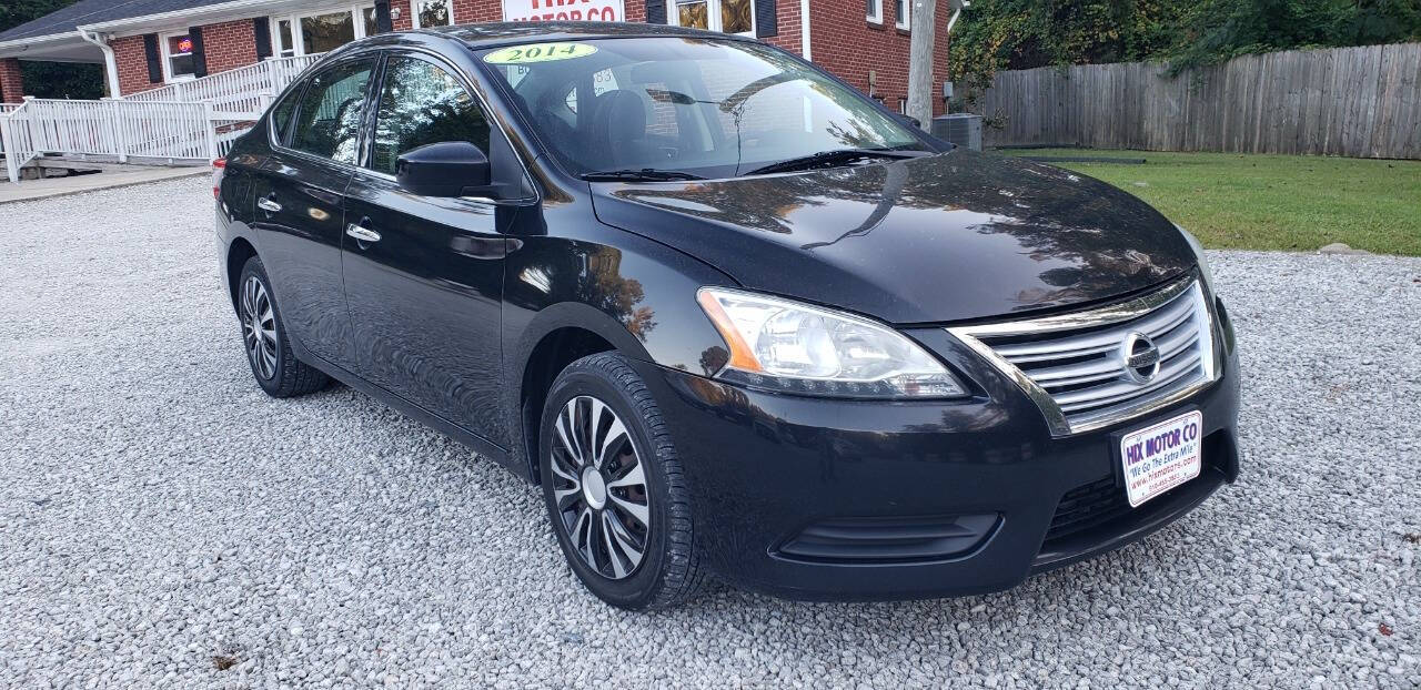 2014 Nissan Sentra for sale at Hix Motor Co in Jacksonville, NC