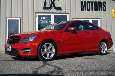 2012 Mercedes-Benz C-Class for sale at DC Motors in Auburn ME