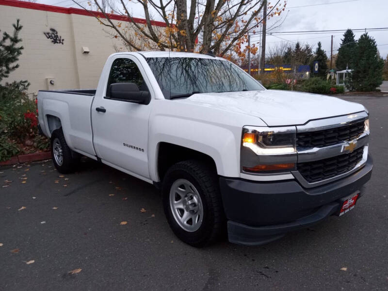 Used 2016 Chevrolet Silverado 1500 Work Truck 1WT with VIN 1GCNCNEH2GZ166325 for sale in Everett, WA