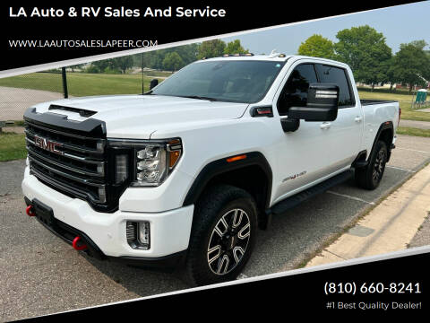 2022 GMC Sierra 2500HD for sale at LA Auto & RV Sales and Service in Lapeer MI