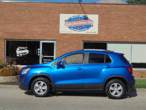 2016 Chevrolet Trax for sale at Eyler Auto Center Inc. in Rushville IL