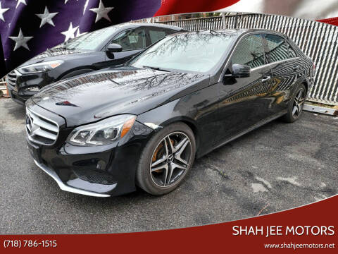 2015 Mercedes-Benz E-Class for sale at Shah Jee Motors in Woodside NY