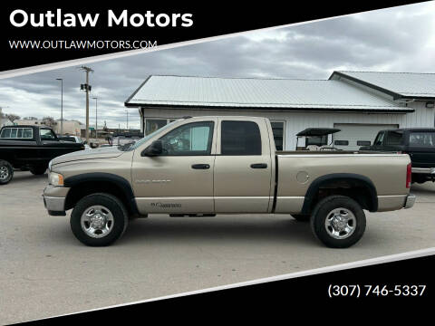 2003 Dodge Ram 2500 for sale at Outlaw Motors in Newcastle WY