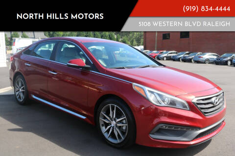 2015 Hyundai Sonata for sale at NORTH HILLS MOTORS in Raleigh NC