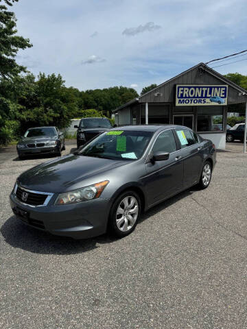 2008 Honda Accord for sale at Frontline Motors Inc in Chicopee MA