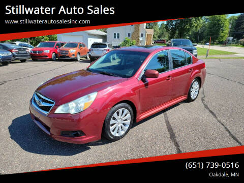 2011 Subaru Legacy for sale at Stillwater Auto Sales in Oakdale MN