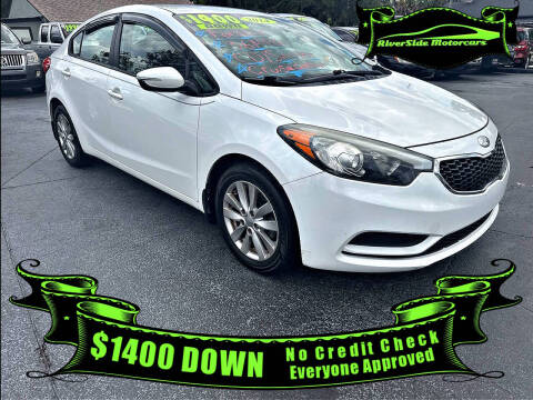 2014 Kia Forte for sale at RIVERSIDE MOTORCARS INC in New Smyrna Beach FL