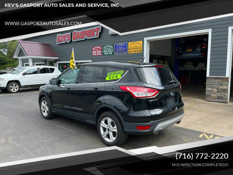 2015 Ford Escape for sale at KEV'S GASPORT AUTO SALES AND SERVICE, INC in Gasport NY